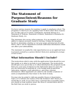 The Statement of Purpose A GUIDE.doc